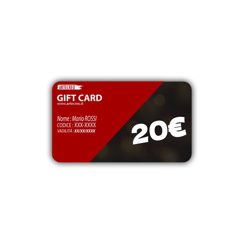 Gift Card Artecreo 20 euro