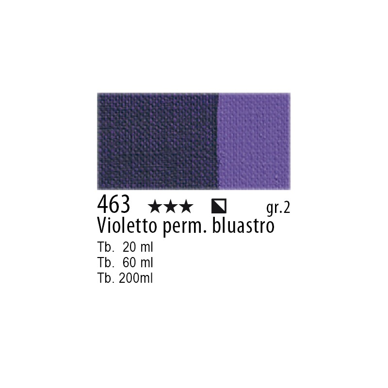 463 - Maimeri Olio Classico Violetto permanente bluastro
