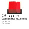 225 - Maimeri Acrilico Cadmium Free Rosso medio