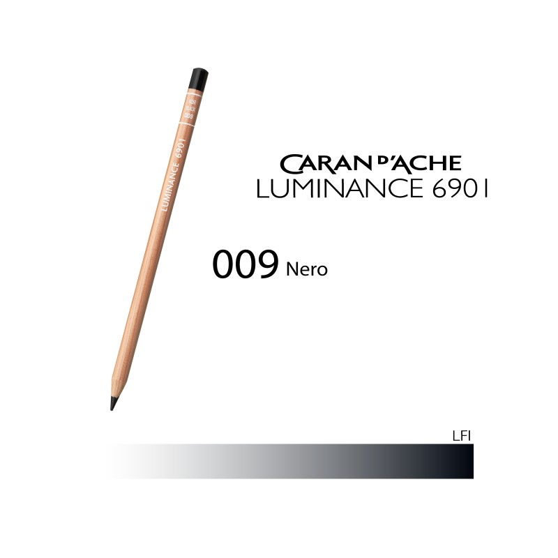 009 - Caran d'Ache matita colorata Luminance 6901 Nero