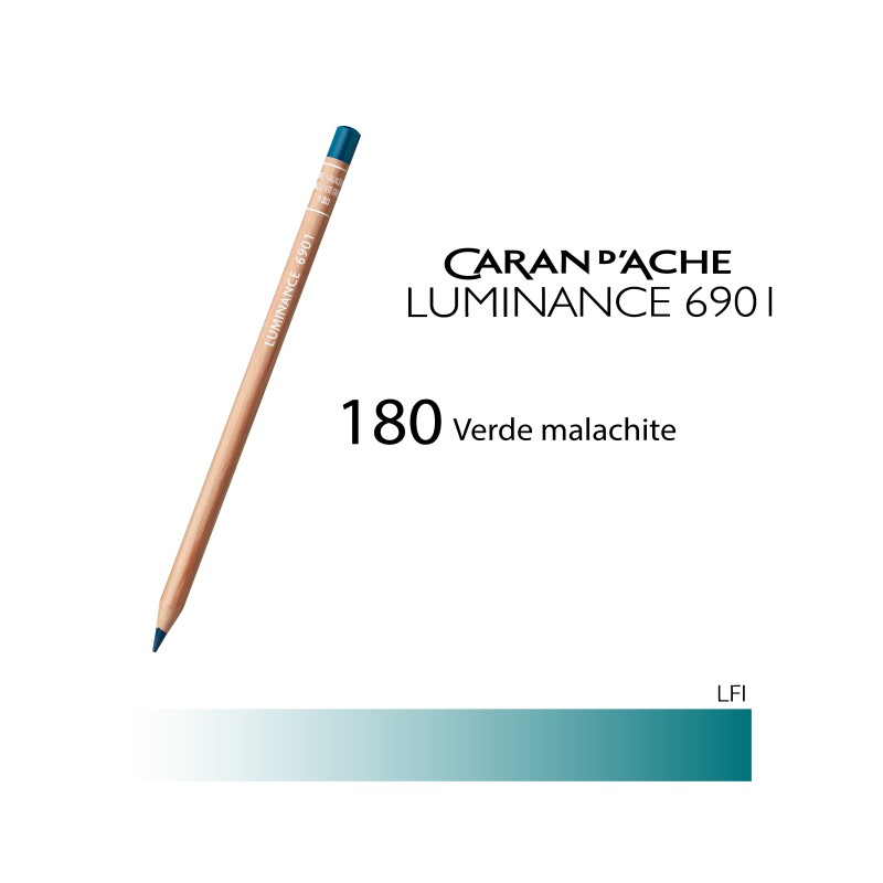 180 - Caran d'Ache matita colorata Luminance 6901 Verde malachite