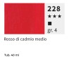 228 - Maimeri Olio Puro Rosso Di Cadmio Medio