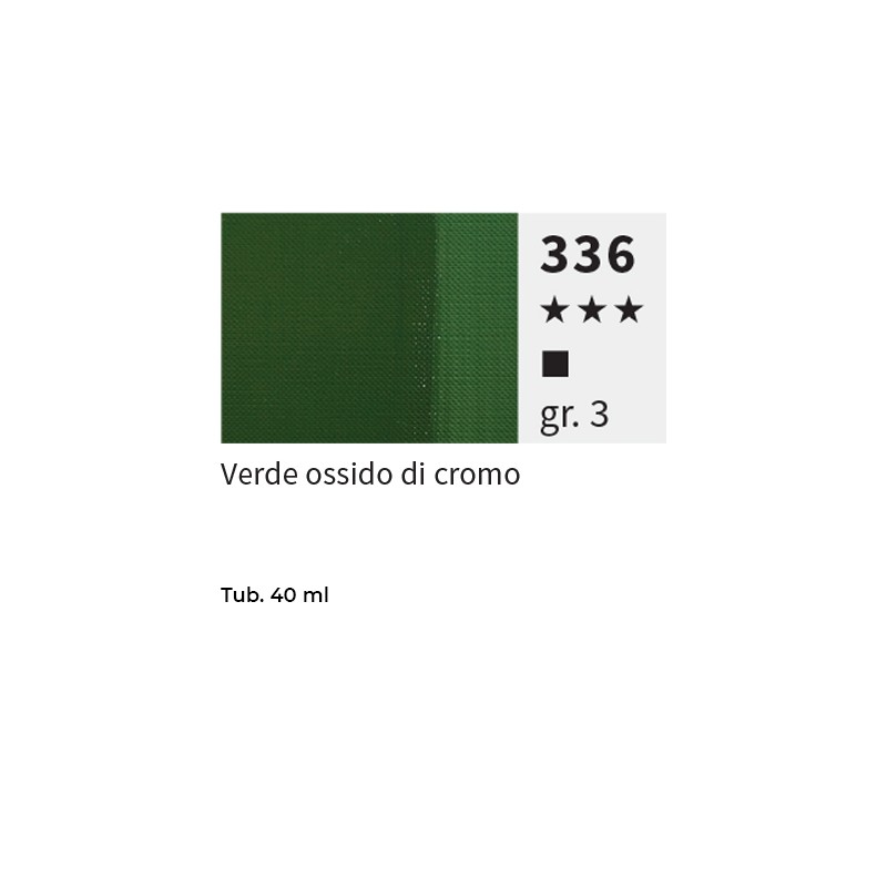 336 - Maimeri Olio Puro Verde Ossido Di Cromo