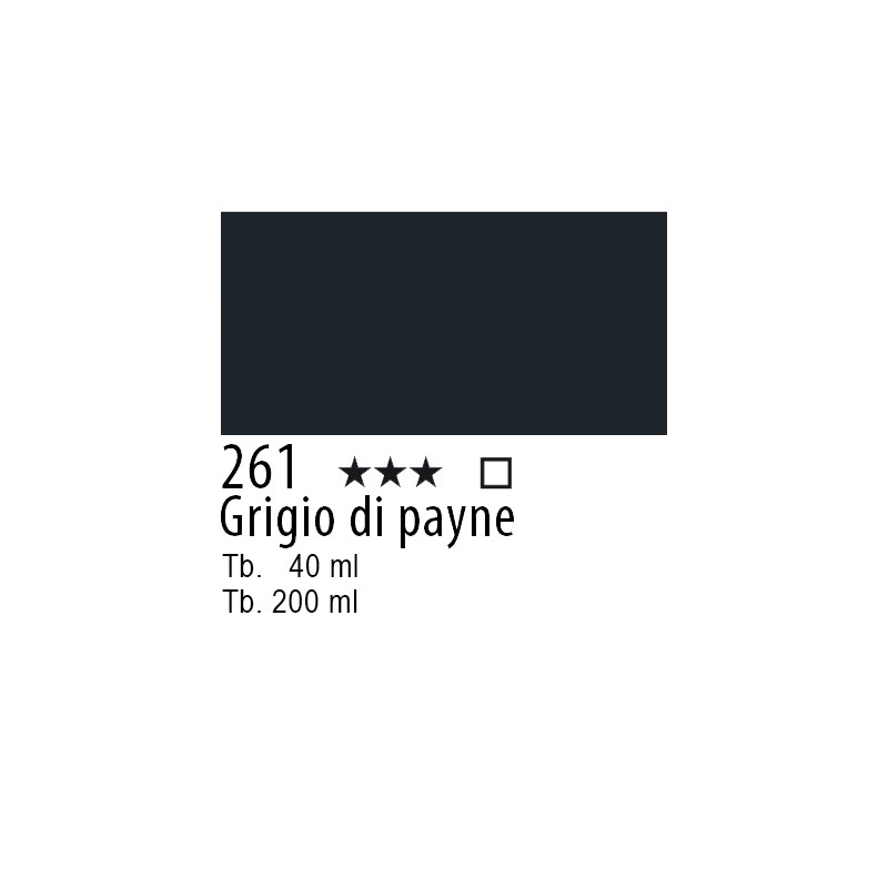261 - Lefranc Olio Fine Grigio di payne