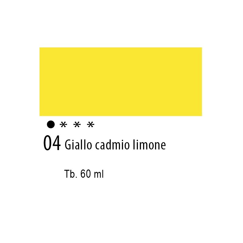 04 - Ferrario Olio Idroil Giallo di cadmio limone