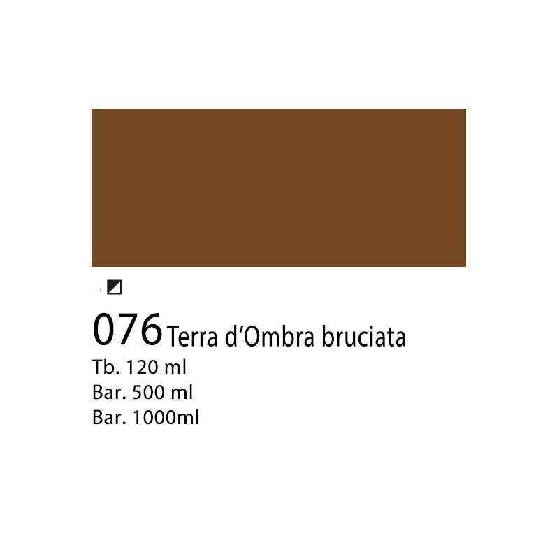 076 - Winsor & Newton Acrilico Galeria Terra D'Ombra Bruciata