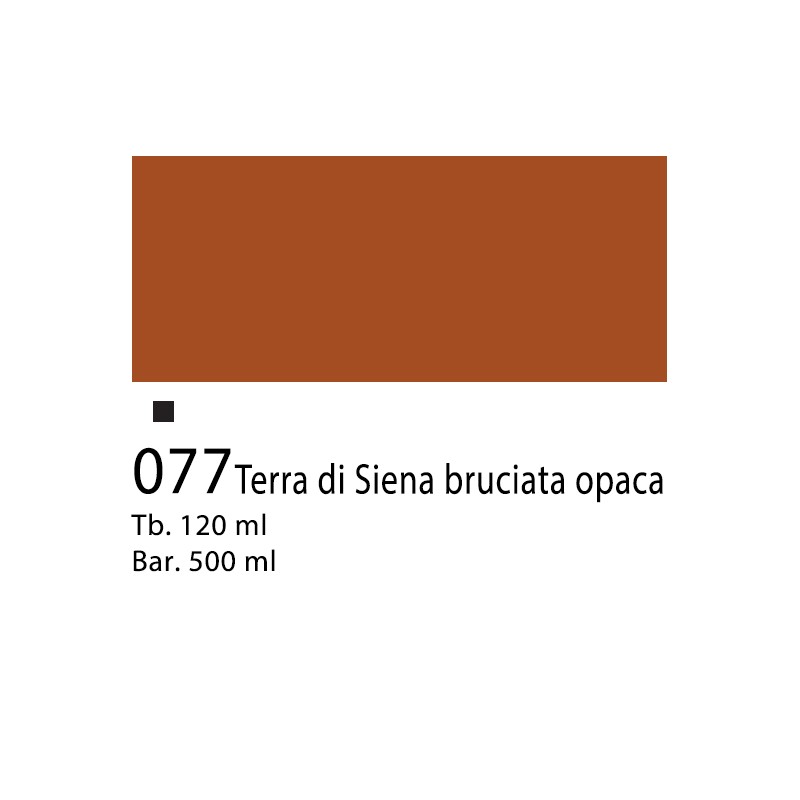 077 - Winsor & Newton Acrilico Galeria Terra Di Siena Bruciata Opaca