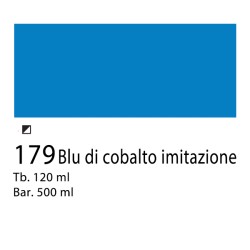 179 - Winsor & Newton Acrilico Galeria Blu Di Cobalto Imitazione