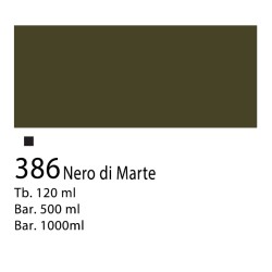 386 - Winsor & Newton Acrilico Galeria Nero Di Marte