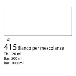 415 - Winsor & Newton Acrilico Galeria Bianco Per Mescolanze
