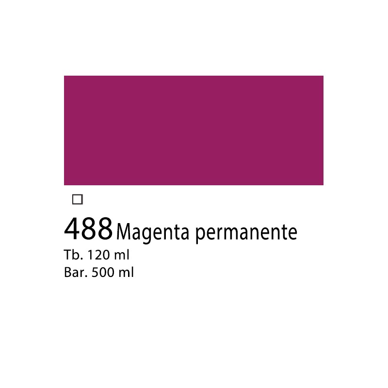 488 - Winsor & Newton Acrilico Galeria Magenta Permanente