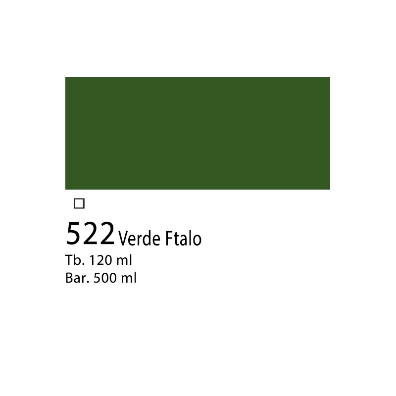 522 - Winsor & Newton Acrilico Galeria Verde Ftalo