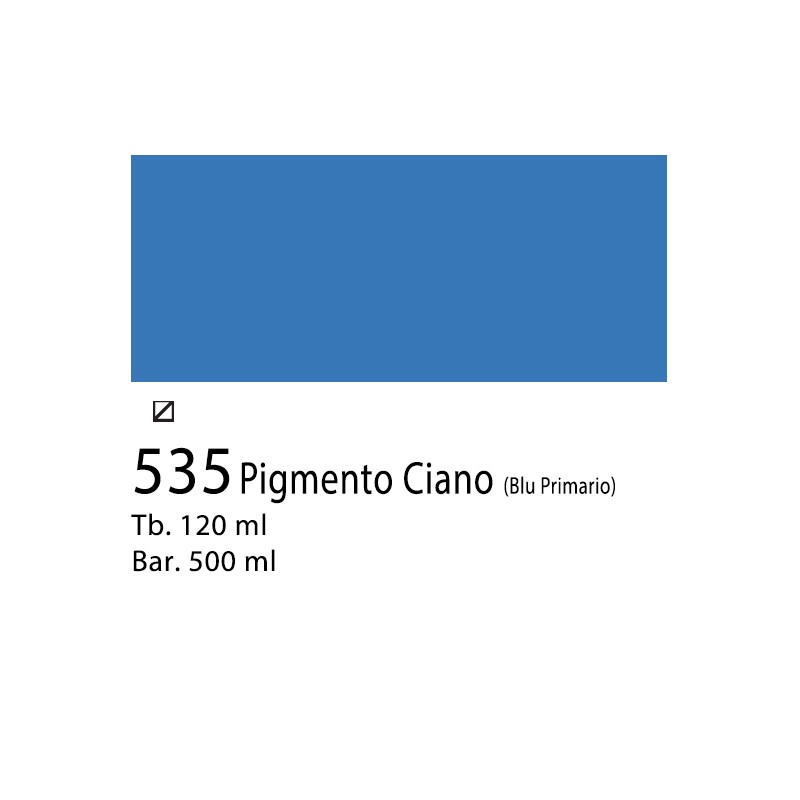 535 - Winsor & Newton Acrilico Galeria Pigmento Ciano