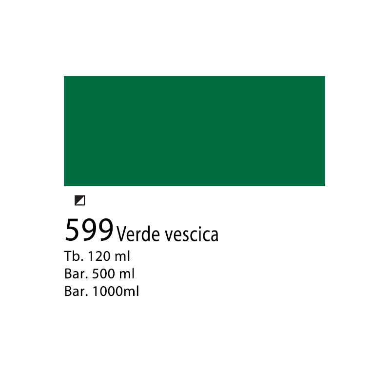 599 - Winsor & Newton Acrilico Galeria Verde Vescica