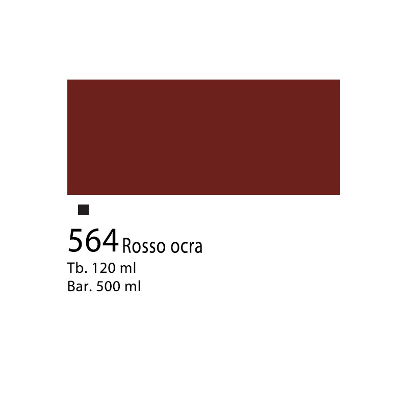 564 - Winsor & Newton Acrilico Galeria Rosso Ocra