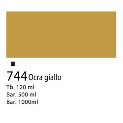 744 - Winsor & Newton Acrilico Galeria Ocra Giallo