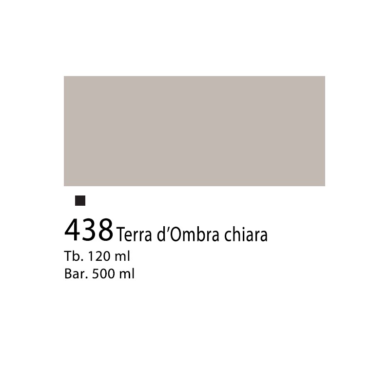 438 - Winsor & Newton Acrilico Galeria Terra D'Ombra Chiara