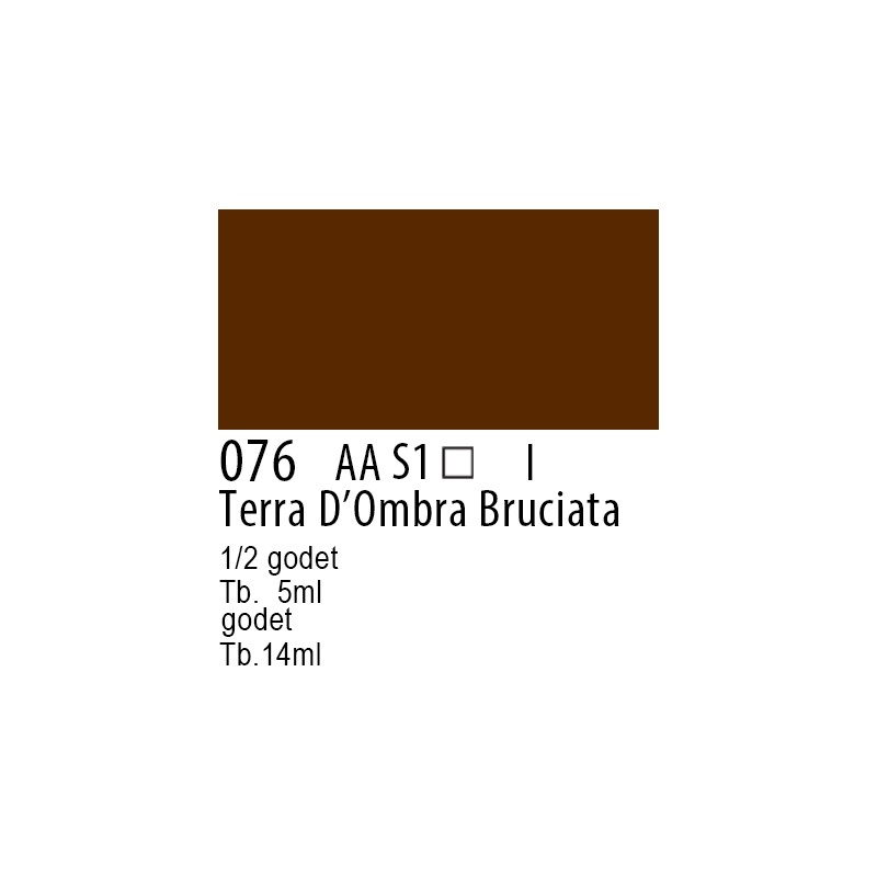 076 - Winsor & Newton Professional Terra d'ombra bruciata