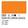 089 - Winsor & Newton Professional Giallo di cadmio arancio