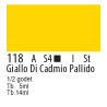 118 - Winsor & Newton Professional Giallo di cadmio pallido