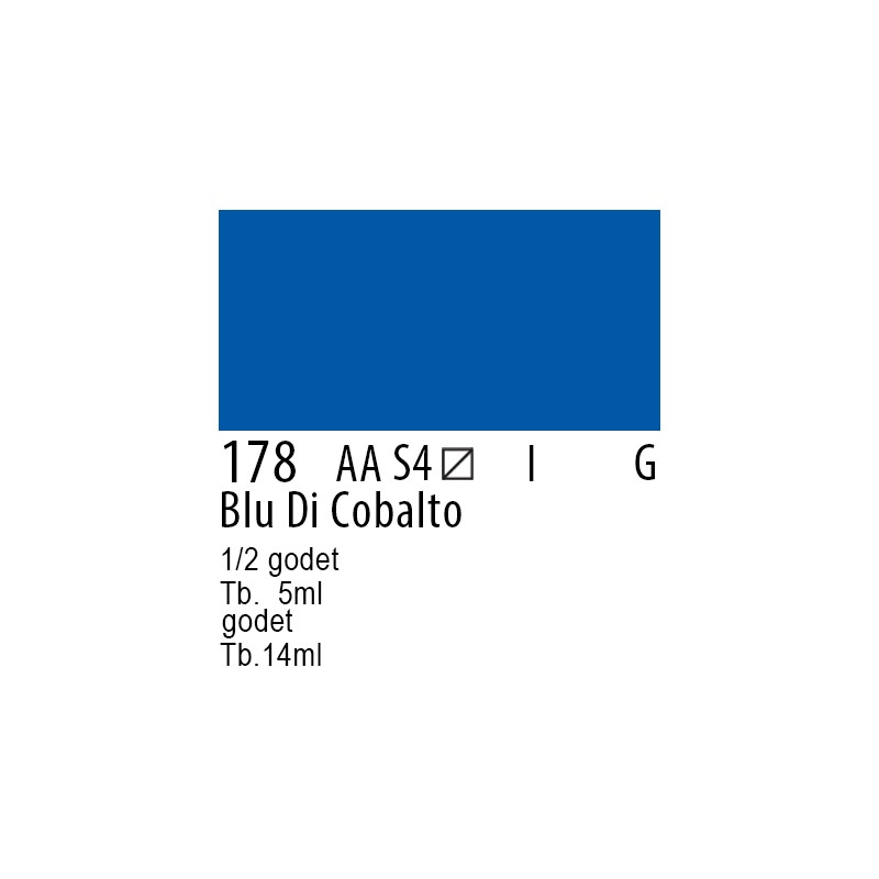 178 - Winsor & Newton Professional Blu di cobalto