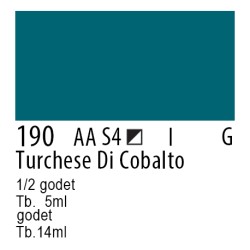 190 - Winsor & Newton Professional Turchese di cobalto