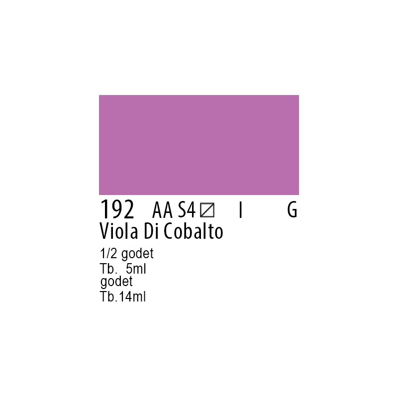 192 - Winsor & Newton Professional Viola di cobalto