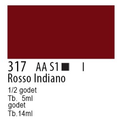 317 - Winsor & Newton Professional Rosso Indiano
