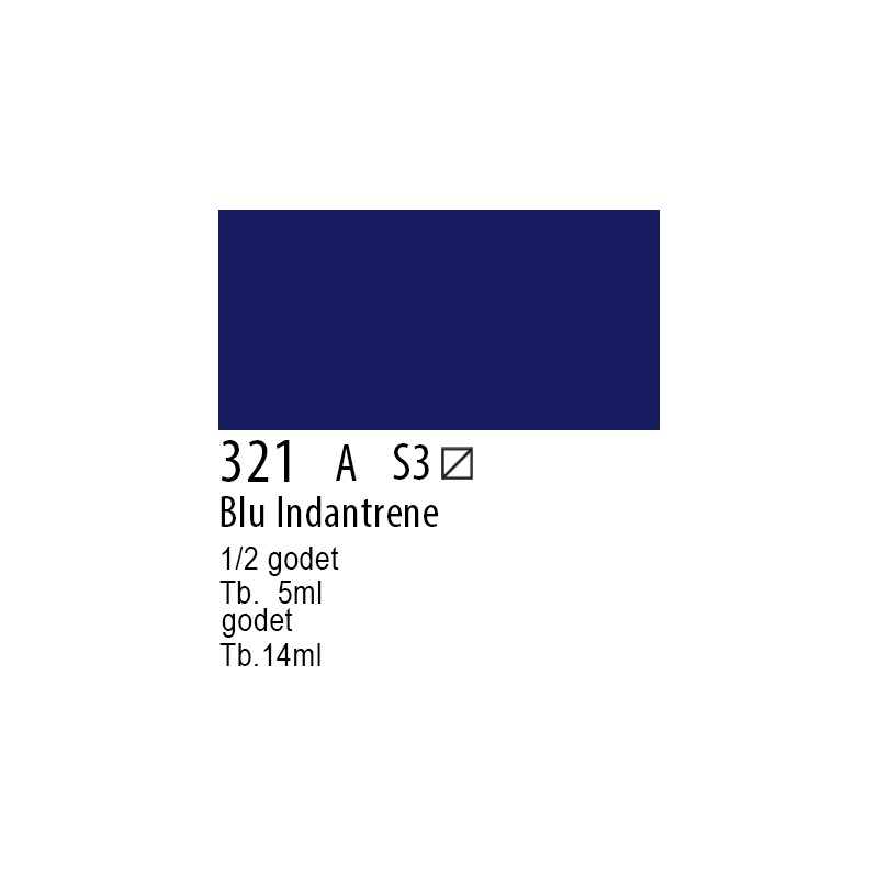 321 - Winsor & Newton Professional Blu Indantrene