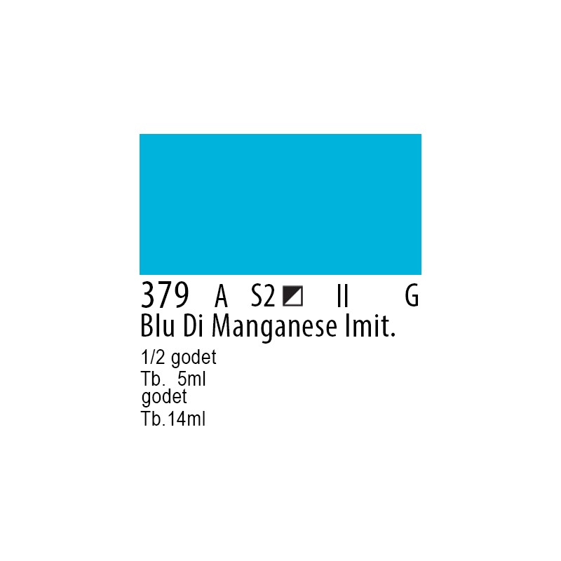 379 - Winsor & Newton Professional Blu di manganese imitazione