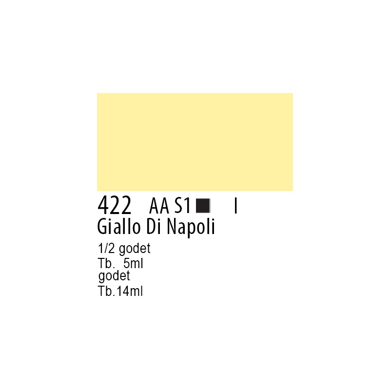 422 - Winsor & Newton Professional Giallo di Napoli