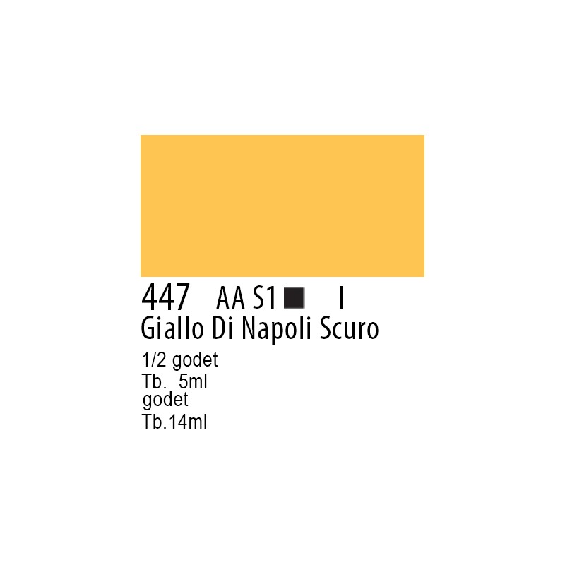 425 - Winsor & Newton Professional Giallo di Napoli scuro