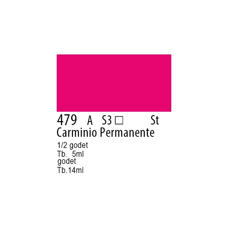 479 - Winsor & Newton Professional Carminio permanente