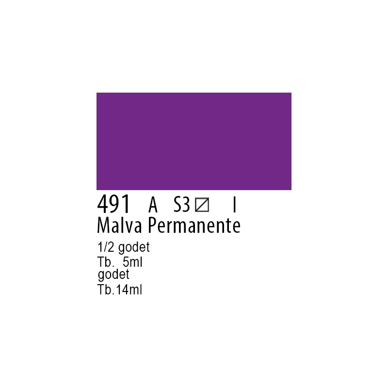 491 - Winsor & Newton Professional Malva permanente