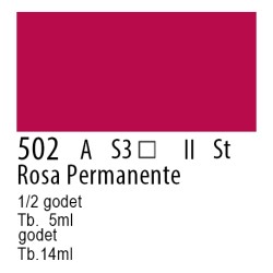 502 - Winsor & Newton Professional Rosa permanente