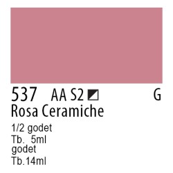 537 - Winsor & Newton Professional Rosa ceramiche