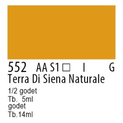 552 - Winsor & Newton Professional Terra di Siena naturale