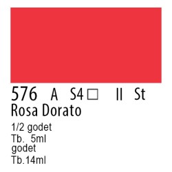 576 - Winsor & Newton Professional Rosa dorato