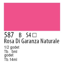 587 - Winsor & Newton Professional Rosa di garanza naturale