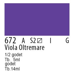 672 - Winsor & Newton Professional Viola oltremare
