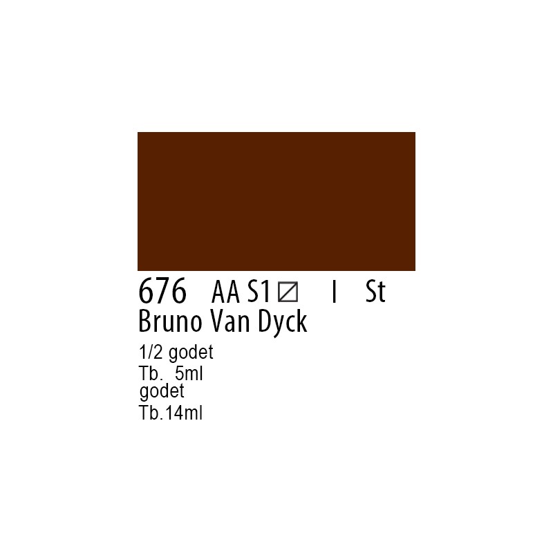 676 - Winsor & Newton Professional Bruno van Dyck