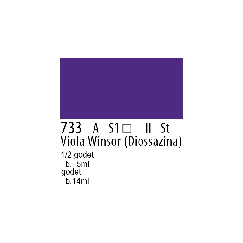 733 - Winsor & Newton Professional Viola Winsor (diossazina)