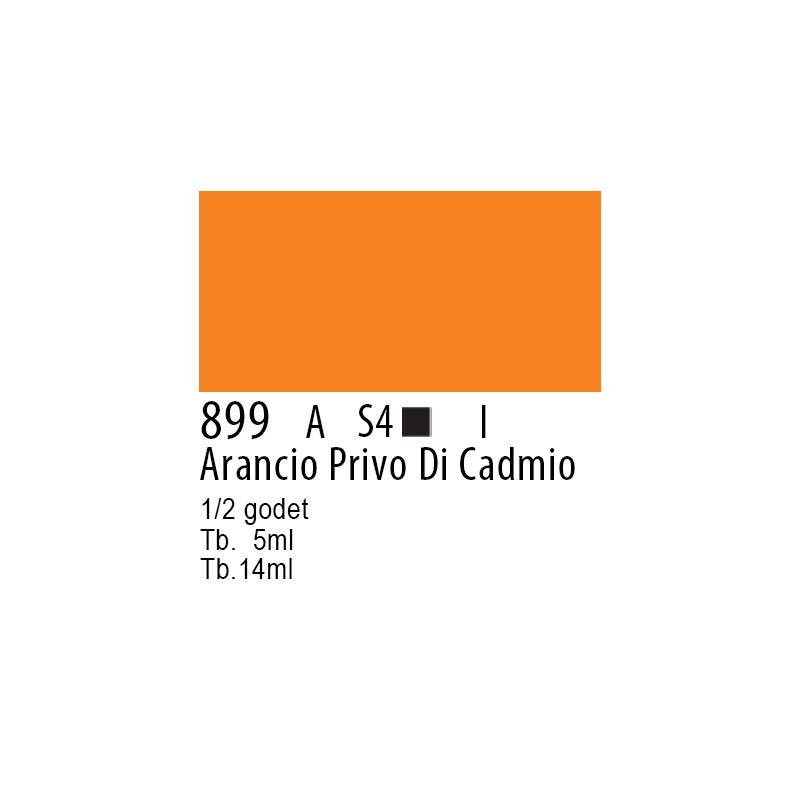 899 - Winsor & Newton Professional Arancio privo di cadmio