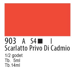903 - Winsor & Newton Professional Scarlatto privo di cadmio