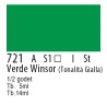 721 - Winsor & Newton Professional Verde Winsor (tonalità gialla)