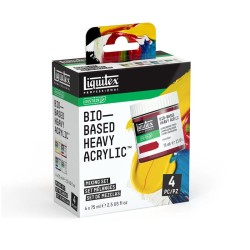 Liquitex Bio-Based Heavy Acrylic Set Miscelazione 4 colori da 75ml
