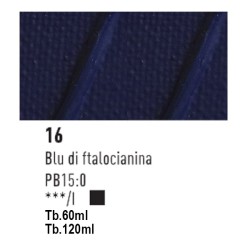 16 - Pebeo Origin Acrylics Blu Di Ftalocianina