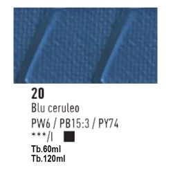 20 - Pebeo Origin Acrylics Blu Ceruleo