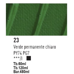 23 - Pebeo Origin Acrylics Verde Permanente Chiaro