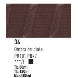 34 - Pebeo Origin Acrylics Ombra Bruciata